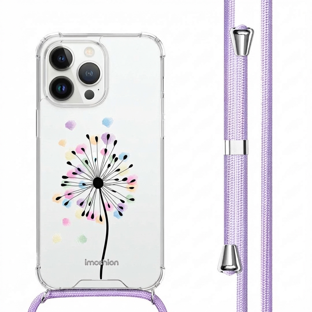 imoshion Coque Design avec cordon Apple iPhone 14 Pro - Sandstone Dandelion