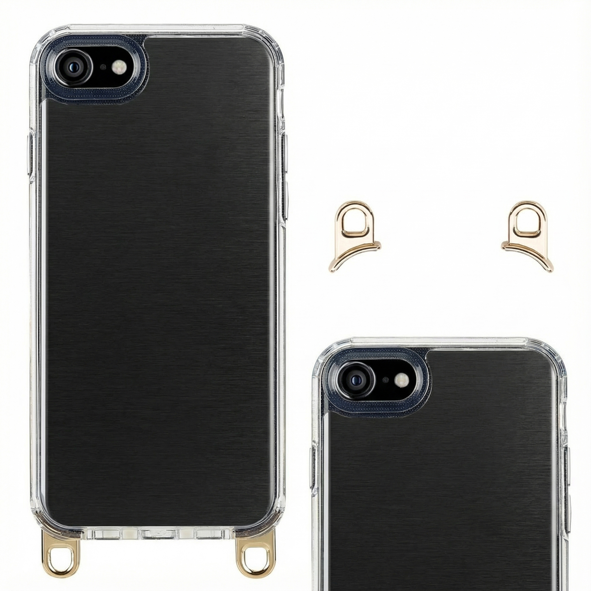 Coque Apple iPhone 7 - Plastique - Selencia Coque/Coque rigide - étui téléphone Transparent