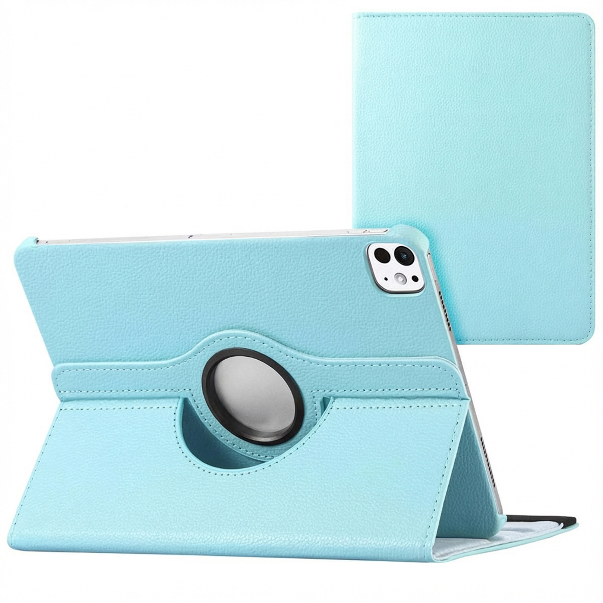 imoshion Coque tablette rotatif à 360° Apple iPad Pro 13 (2025) M5 / (2024) M4 - Bleu clair