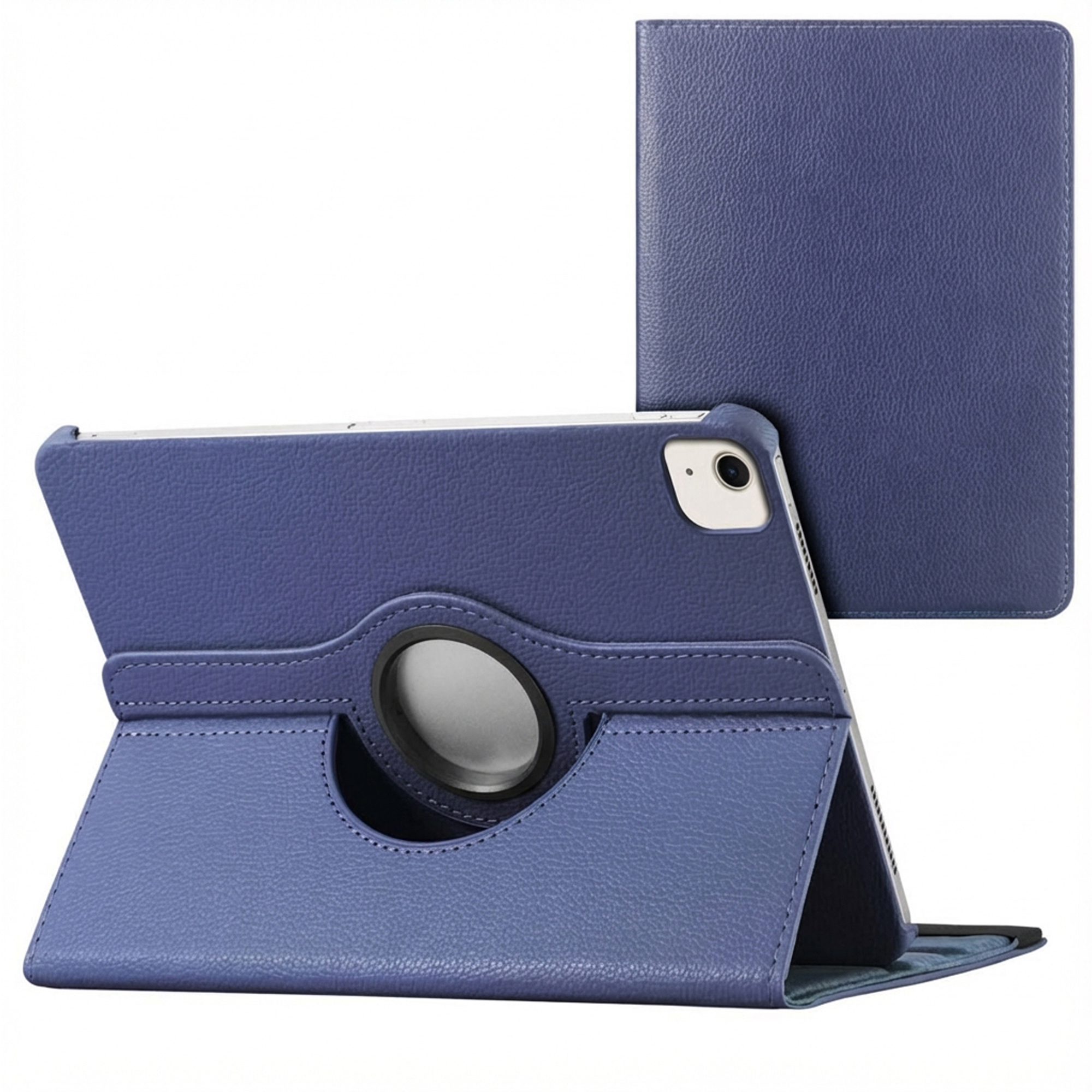 imoshion Coque tablette rotatif à 360° Apple iPad Air 13 pouces (2026) M4 / (2025) M3 / (2024) M2 - Bleu foncé
