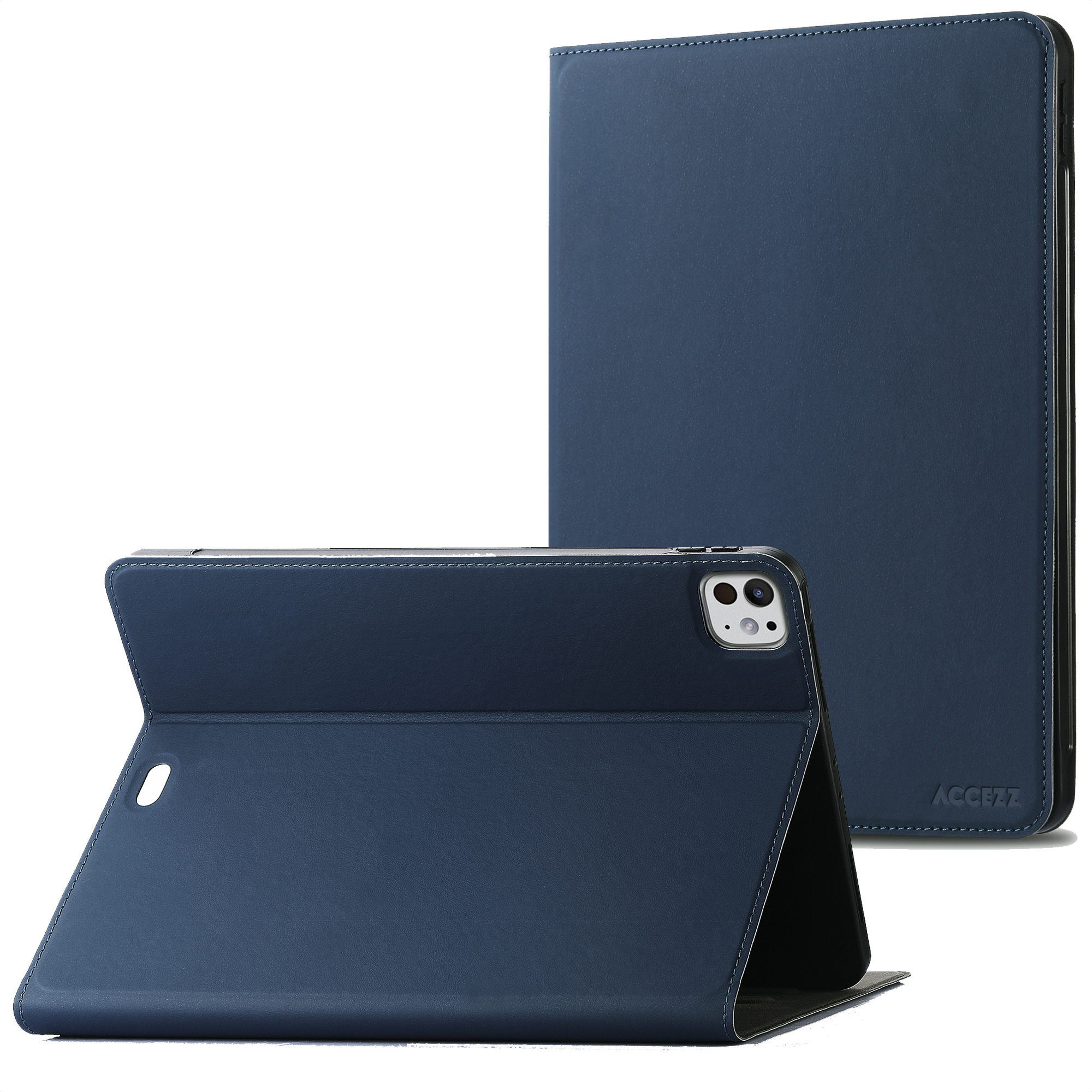 Accezz Coque tablette Classic Apple iPad Pro 13 (2025) M5 / (2024) M4 - Bleu foncé