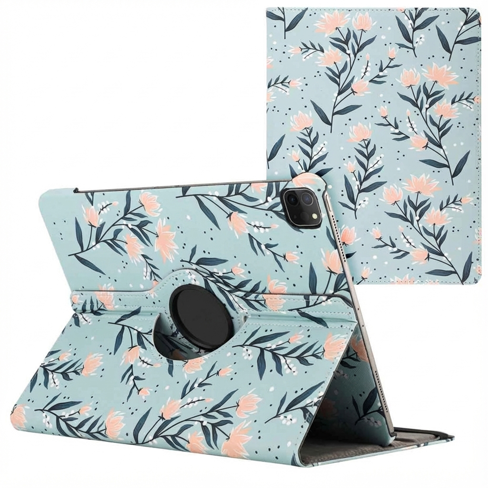 imoshion 360° Draaibare Design Bookcase voor de Apple iPad Air 13 inch (2026) M4 / (2025) M3 / (2024) M2 - Flowers