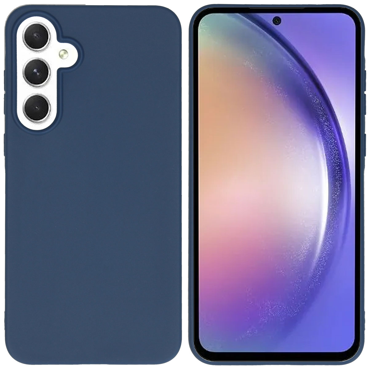 imoshion Color Backcover voor de Samsung Galaxy A55 - Donkerblauw