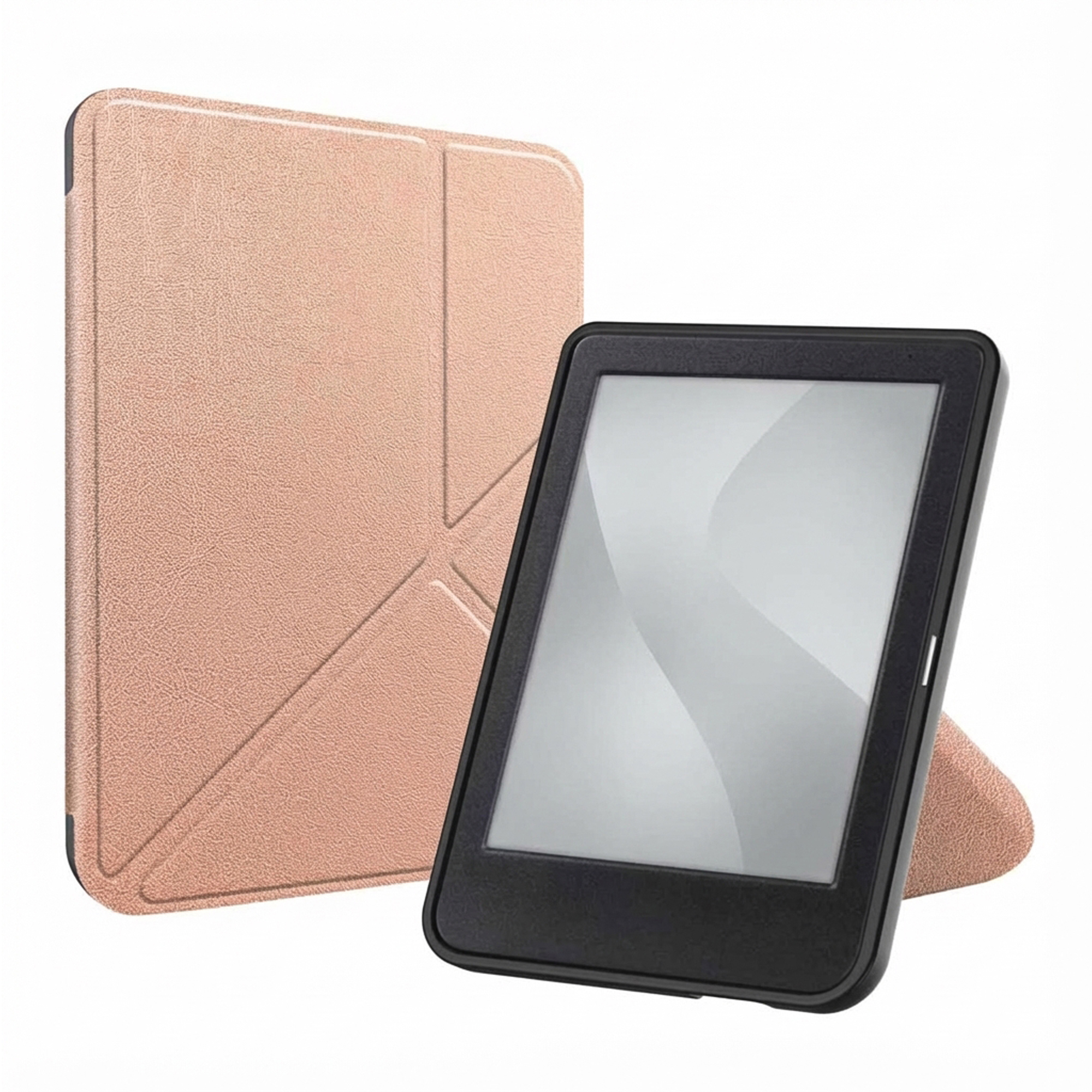imoshion Vouwbare Bookcase voor de Kobo Clara Colour / BW - Rosé Goud