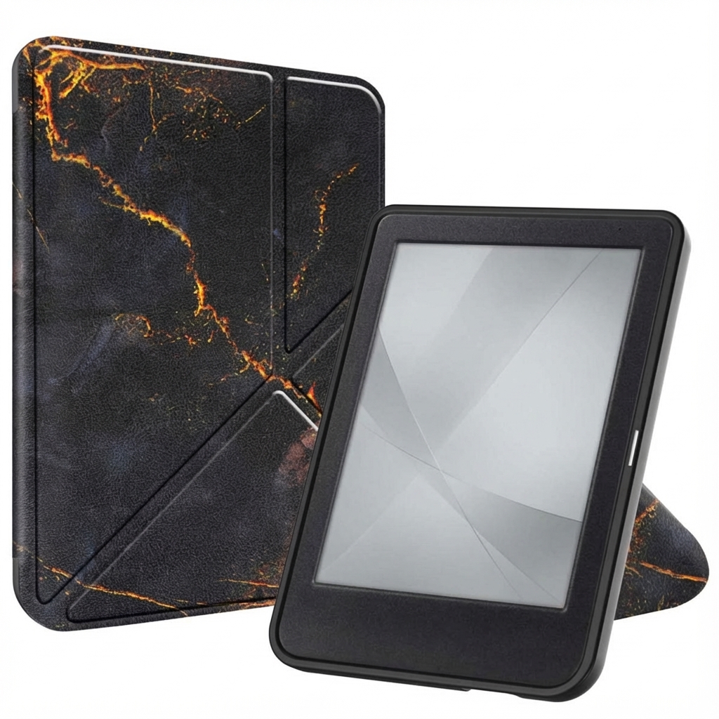 imoshion Design Vouwbare Bookcase voor de Kobo Clara Colour / BW - Black Marble