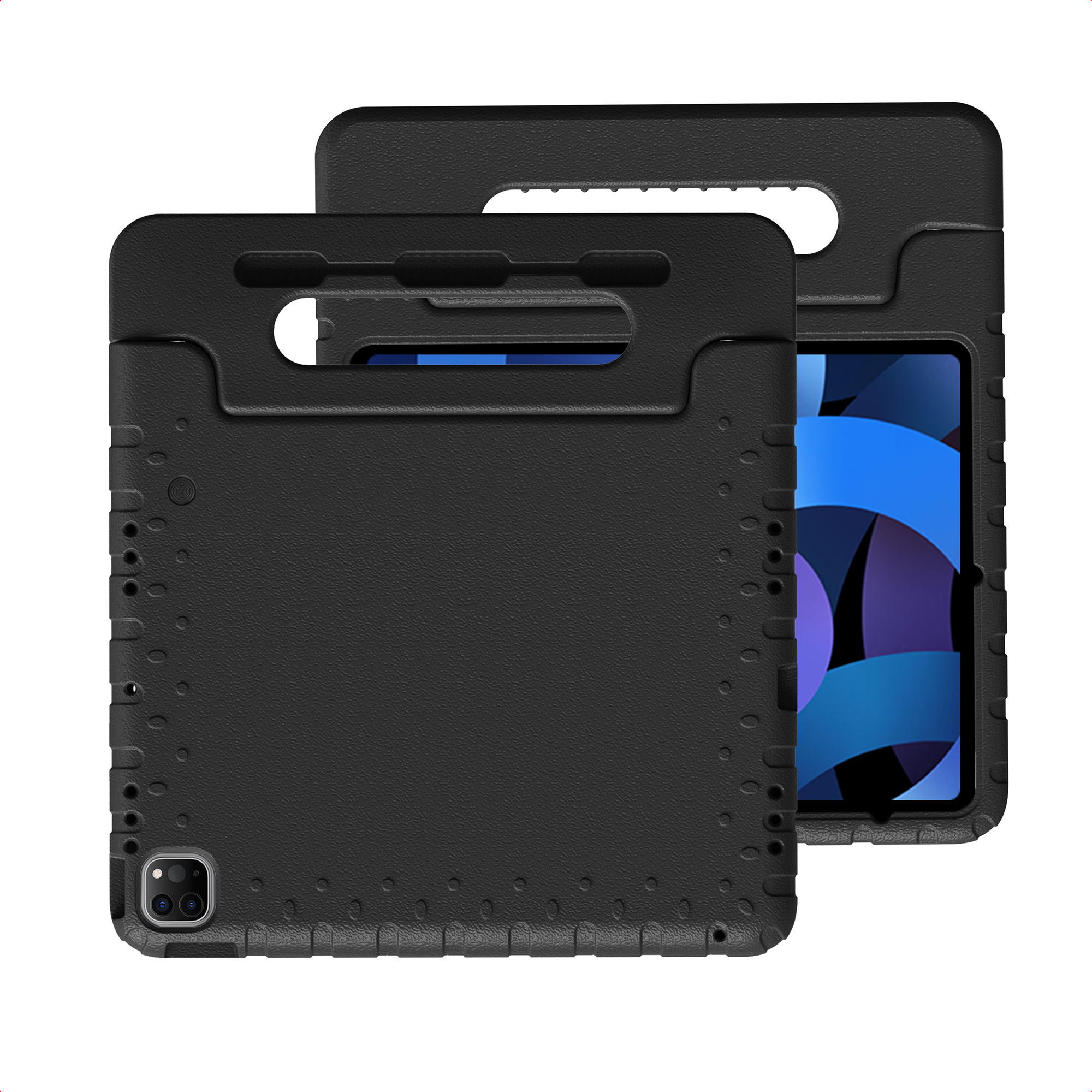 imoshion Coque kidsproof avec poignée Apple iPad Air 13 pouces (2026) M4 / (2025) M3 / (2024) M2 - Noir