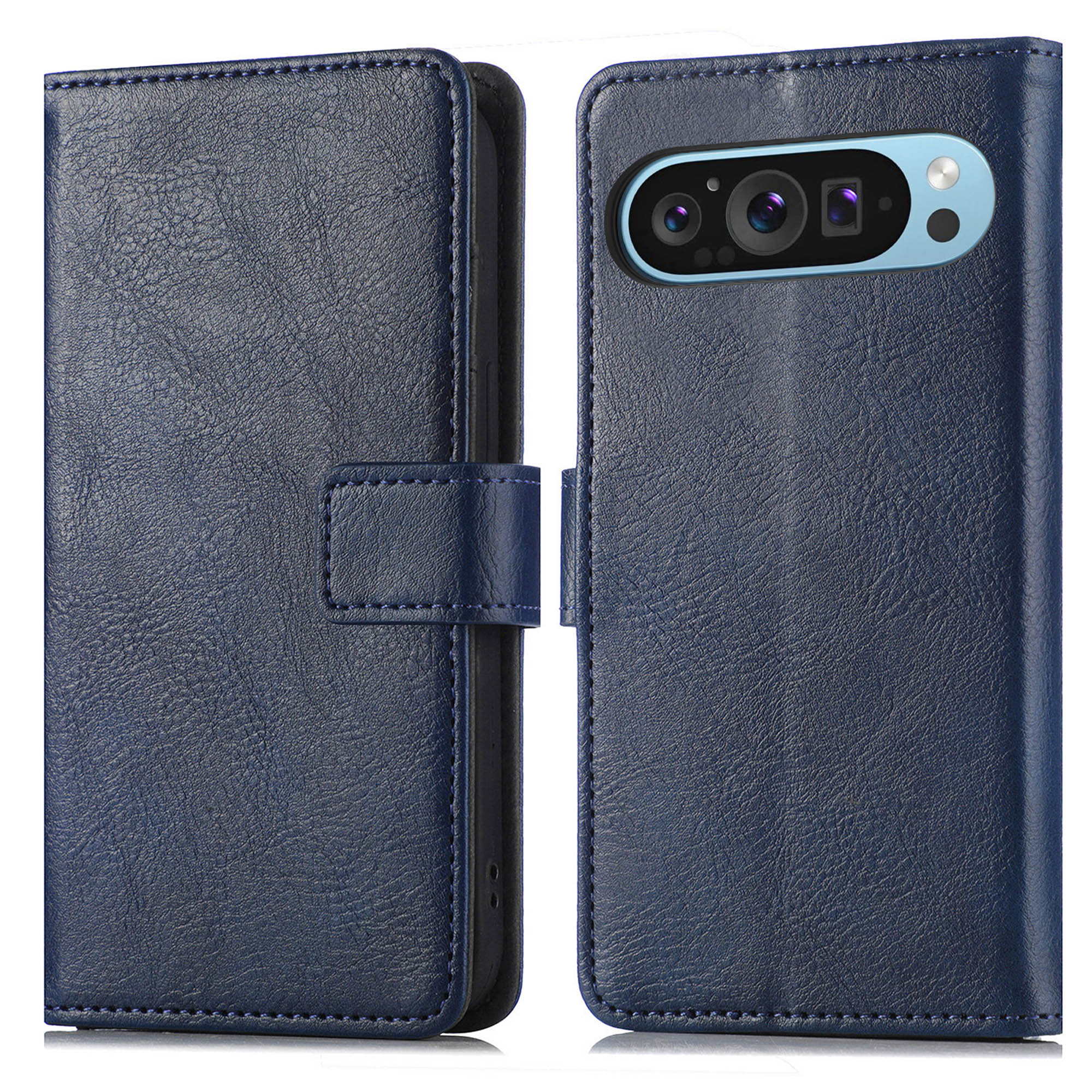 imoshion Luxe Bookcase voor de Google Pixel 9 / 9 Pro - Donkerblauw
