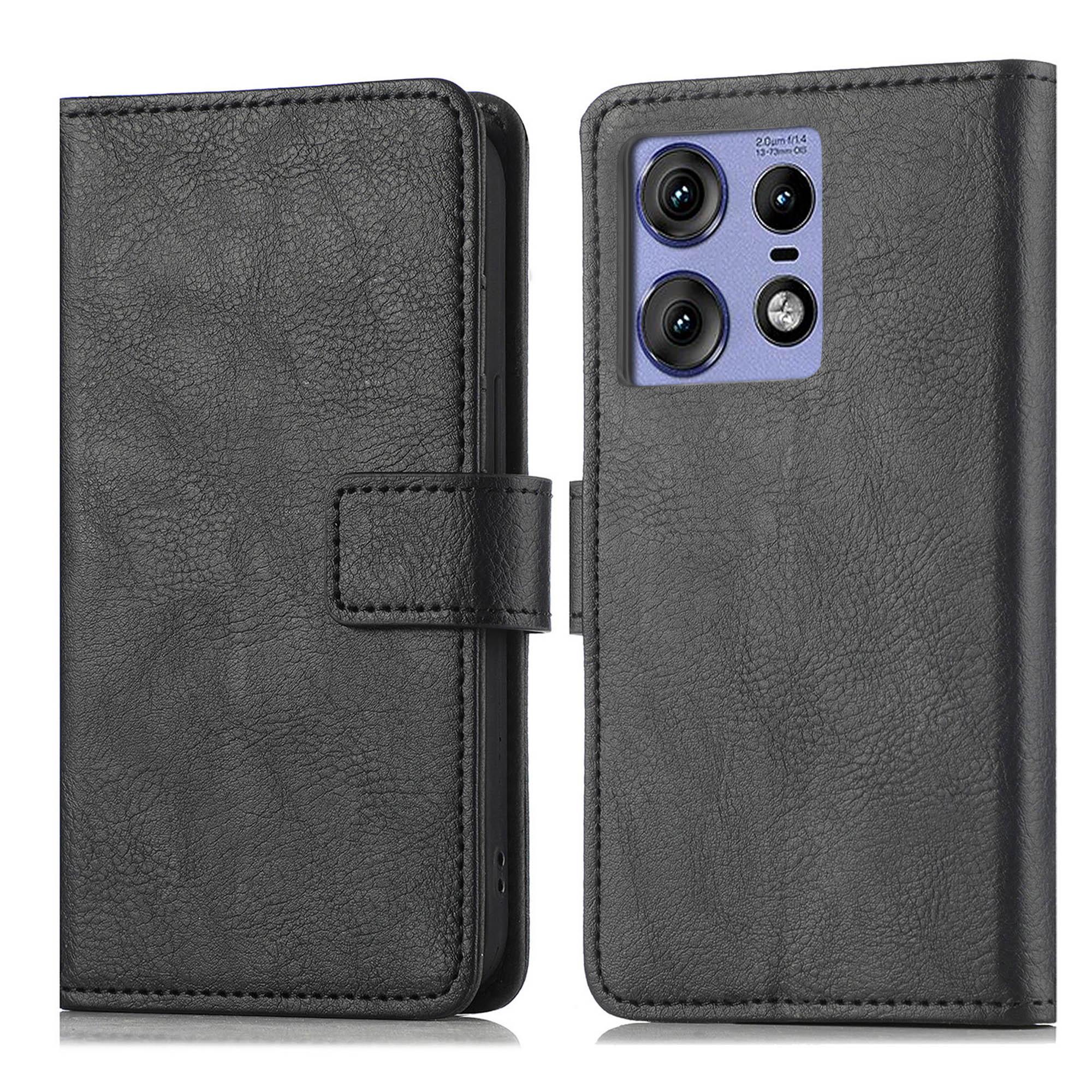 imoshion Luxe Bookcase voor de Motorola Edge 50 Pro - Zwart