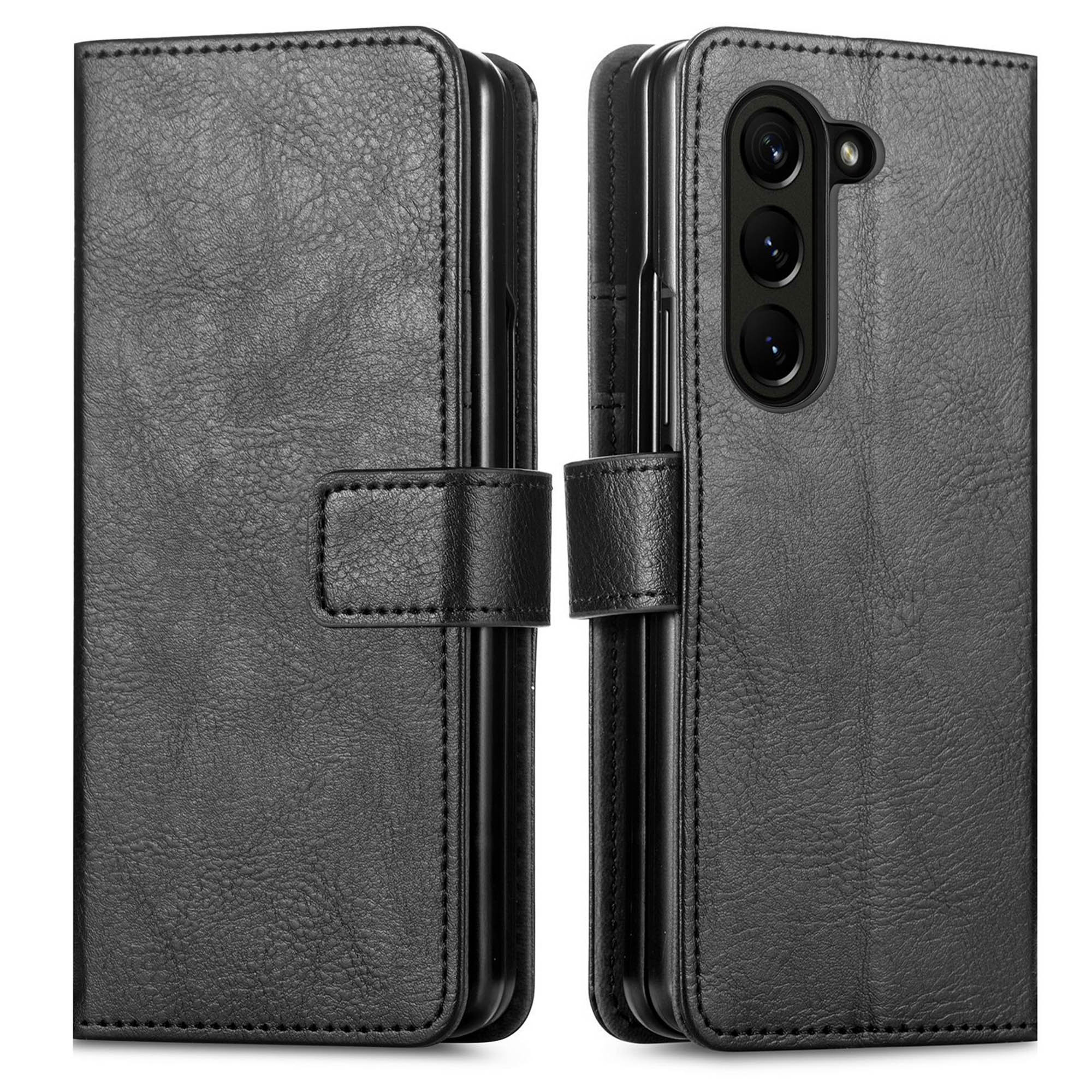 imoshion Luxe Bookcase voor de Samsung Galaxy Z Fold 6 - Zwart