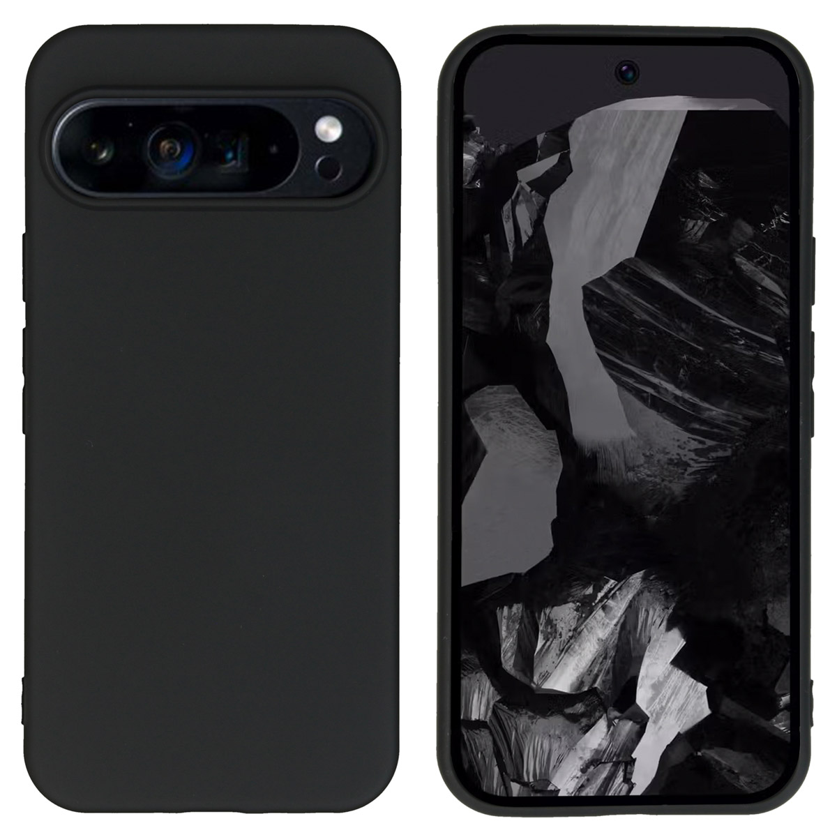 imoshion Coque Couleur Google Pixel 9 Pro XL - Noir