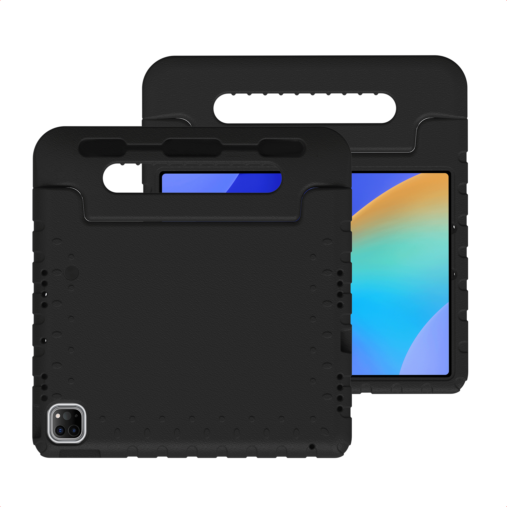 imoshion Coque kidsproof avec poignée Apple iPad Air 11 pouces (2026) M4 / (2025) M3 / (2024) M2 - Noir