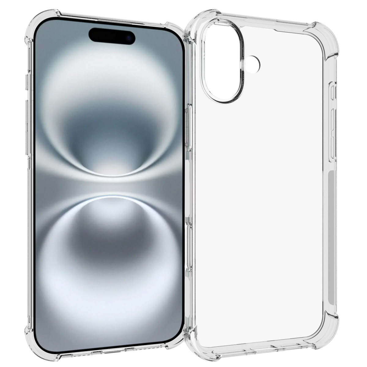 imoshion Shockproof Case voor de Apple iPhone 16 - Transparant