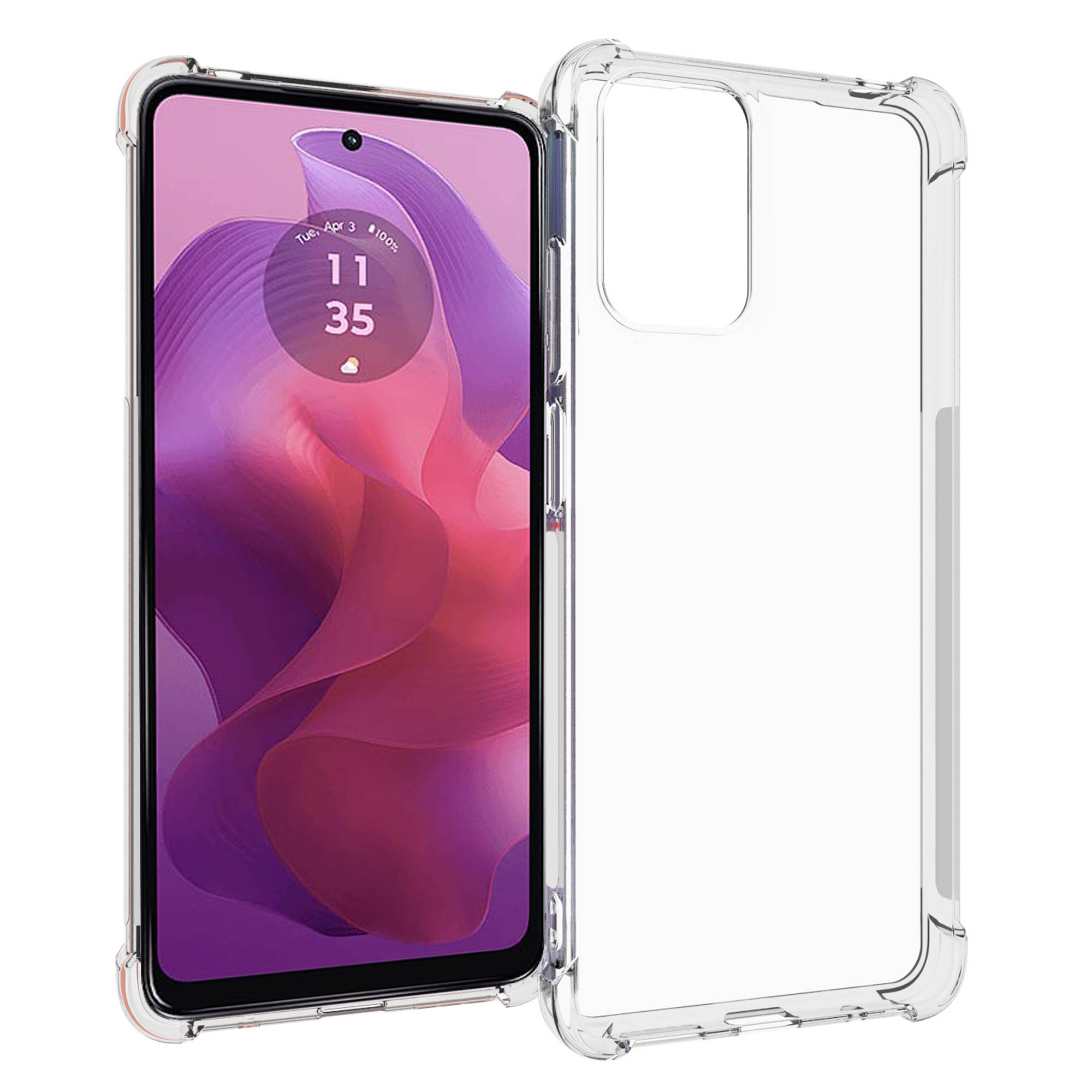 imoshion Shockproof Case Motorola Moto G04 / G24 - Transparent