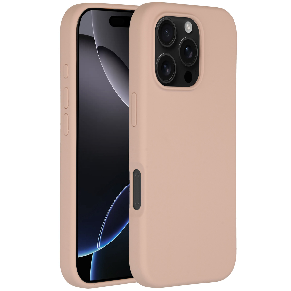 Accezz Coque Liquid Silicone avec MagSafe Apple iPhone 16 Pro - Rose