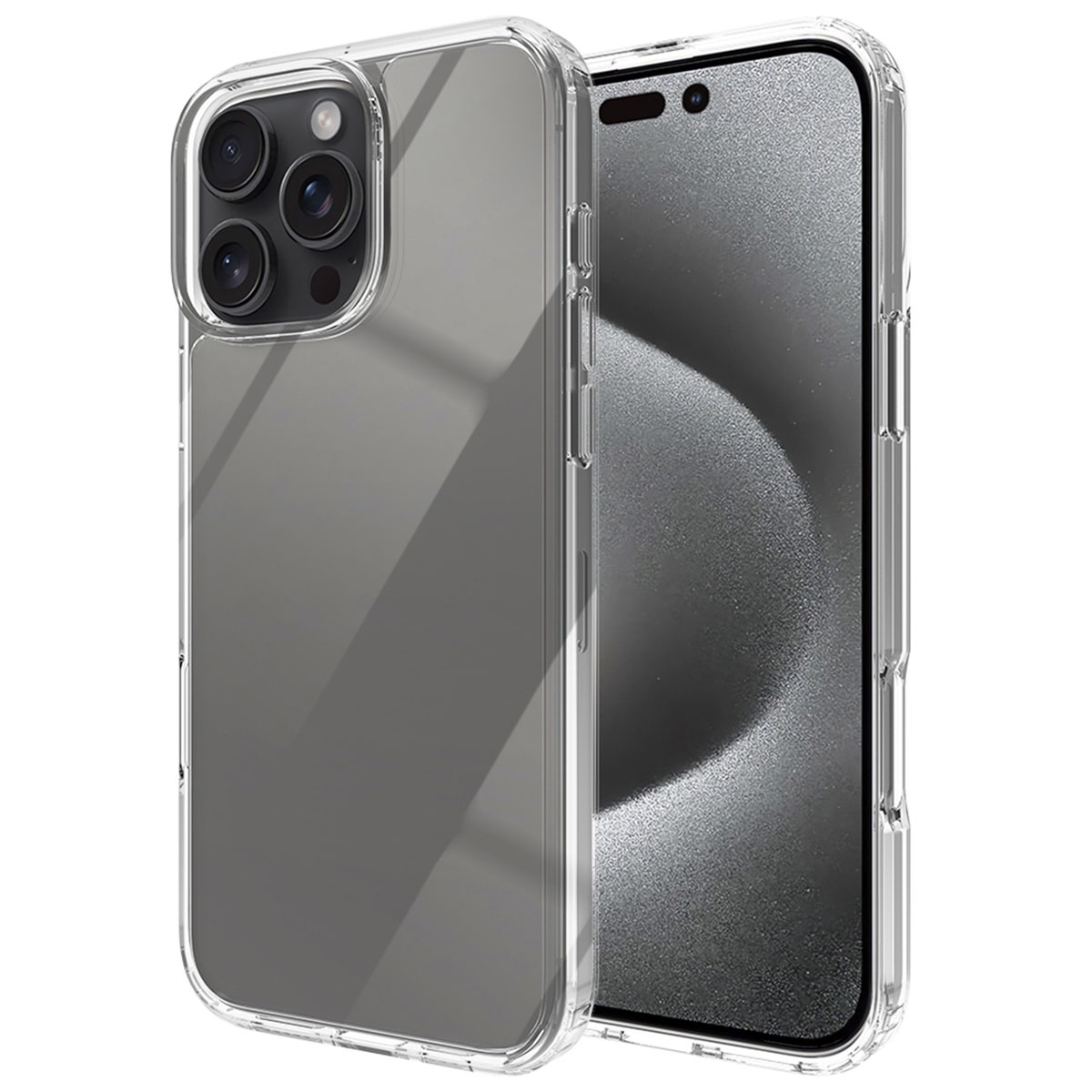 Accezz Xtreme Impact Backcover voor de Apple iPhone 16 Pro Max - Transparant