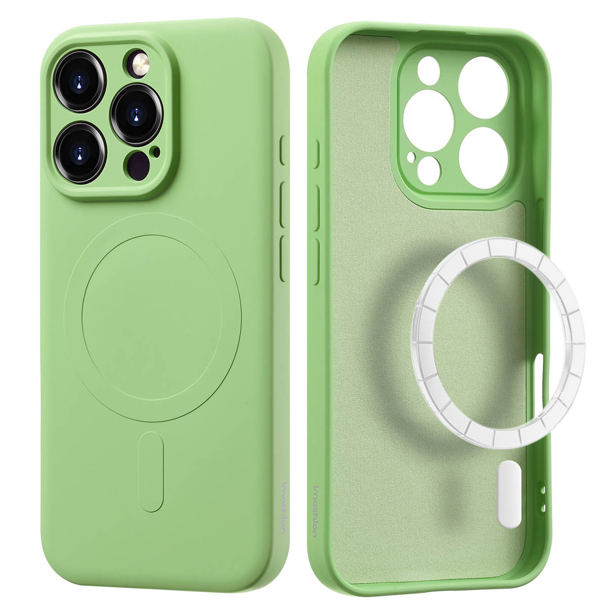 imoshion Coque Couleur avec MagSafe Apple iPhone 16 Pro - Vert