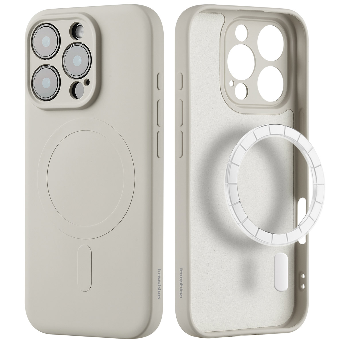 imoshion Color Backcover met MagSafe voor de Apple iPhone 16 Pro - Beige