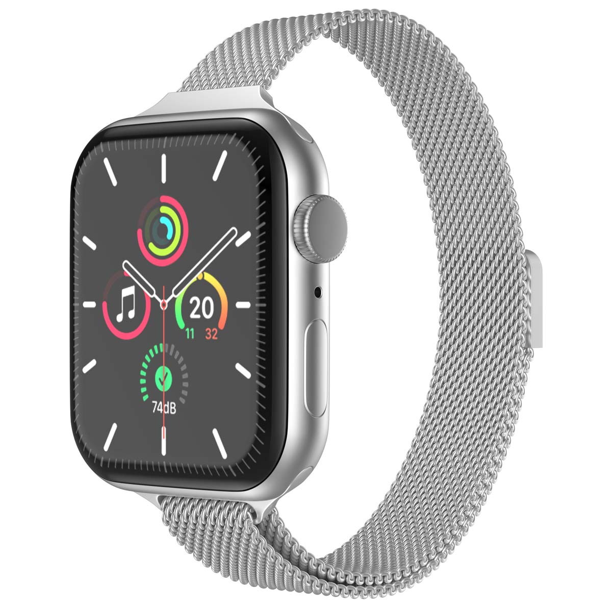 imoshion Bracelet slim Milanese Apple Watch | 38/40/41/42 mm - Argent