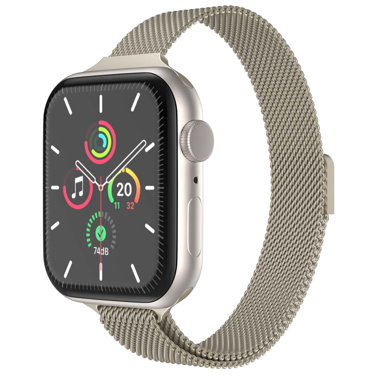imoshion Bracelet slim Milanese Apple Watch | 38/40/41/42 mm - Champagne