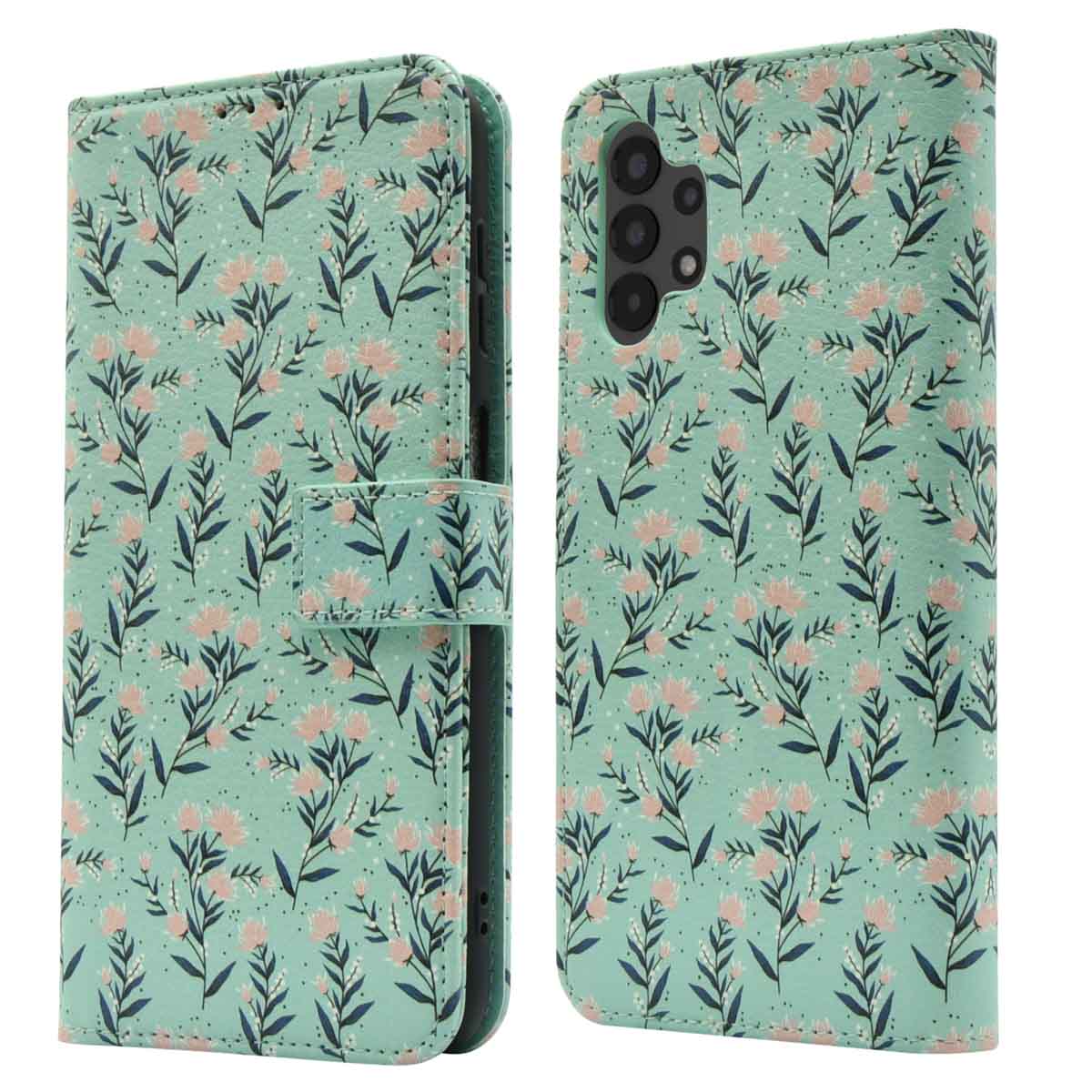 imoshion Design Bookcase voor de Samsung Galaxy A13 (4G) - Blue Flowers