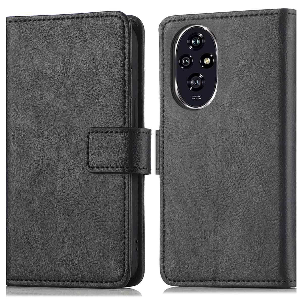 imoshion Luxe Bookcase voor de Honor 200 Pro - Zwart