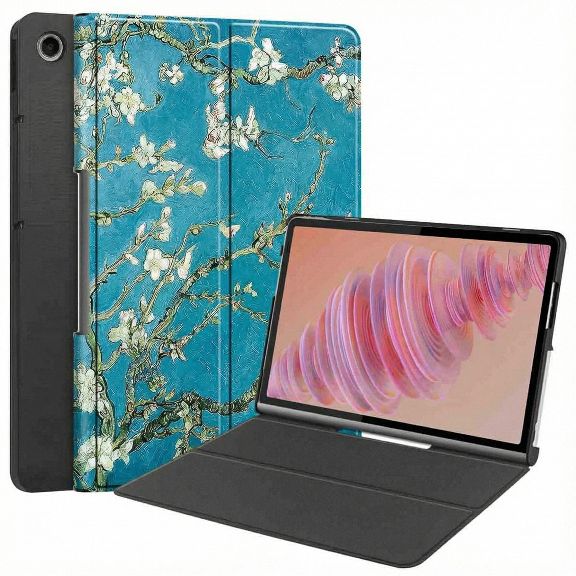 imoshion Design Bookcase voor de Lenovo Tab Plus - Green Plant