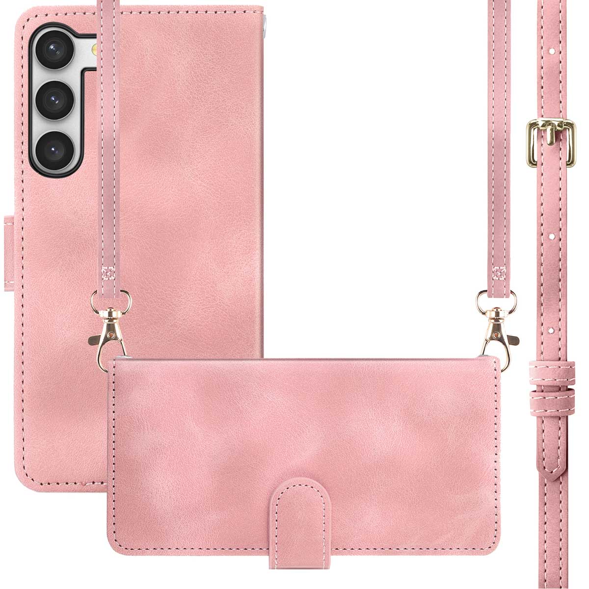imoshion Bookcase met koord voor de Samsung Galaxy S23 - Roze