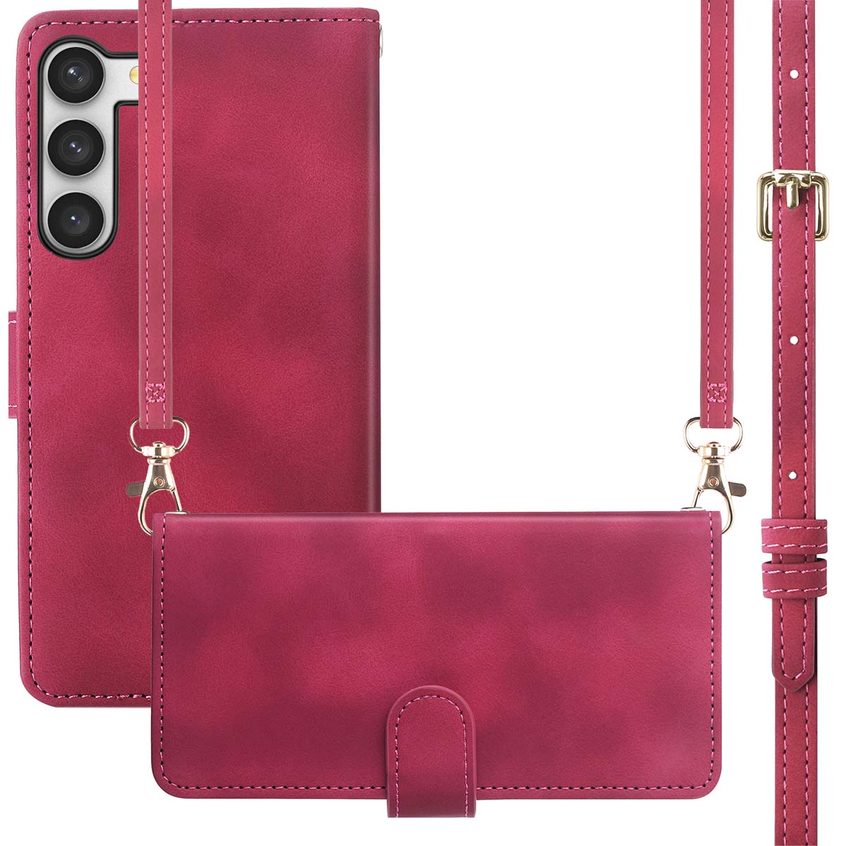 imoshion Bookcase met koord voor de Samsung Galaxy S23 - Rood