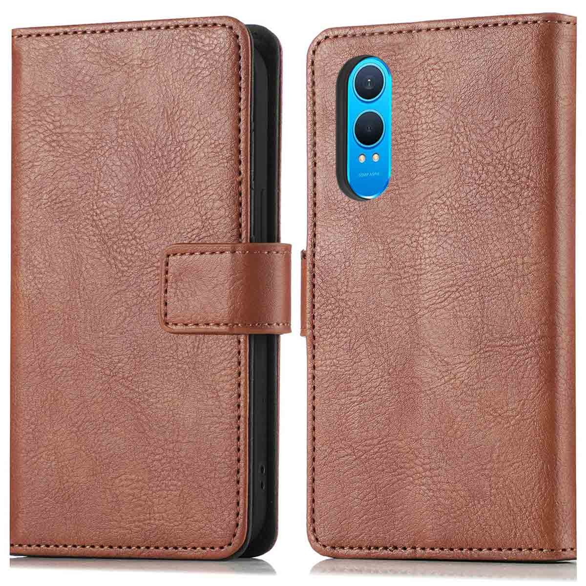 imoshion Luxe Bookcase voor de OnePlus Nord CE 4 Lite 5G - Bruin