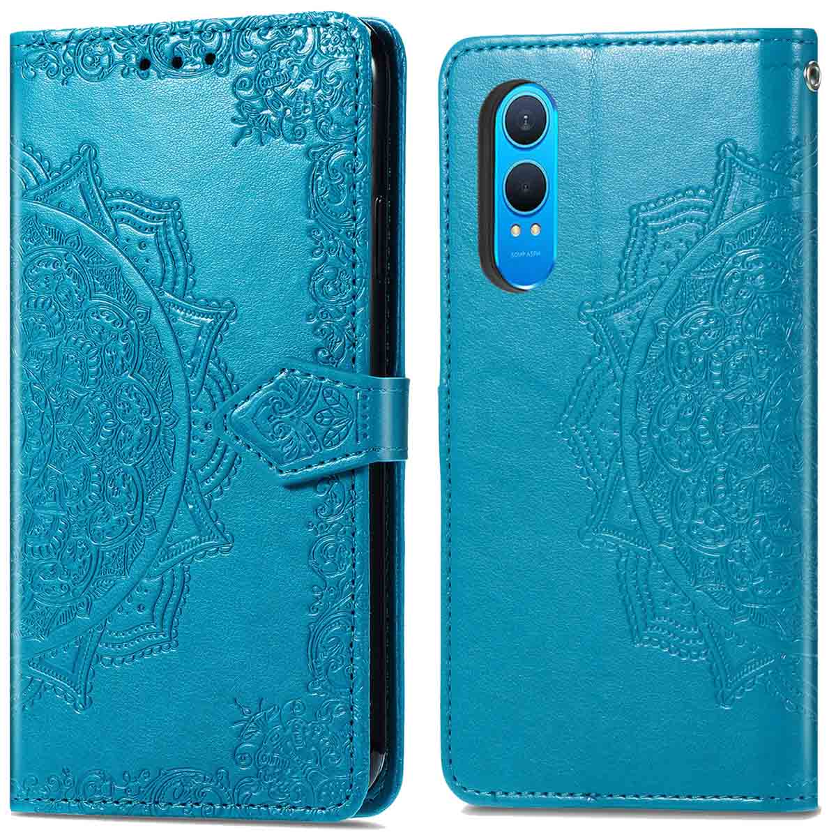 imoshion Mandala Bookcase voor de OnePlus Nord CE 4 Lite 5G - Turquoise