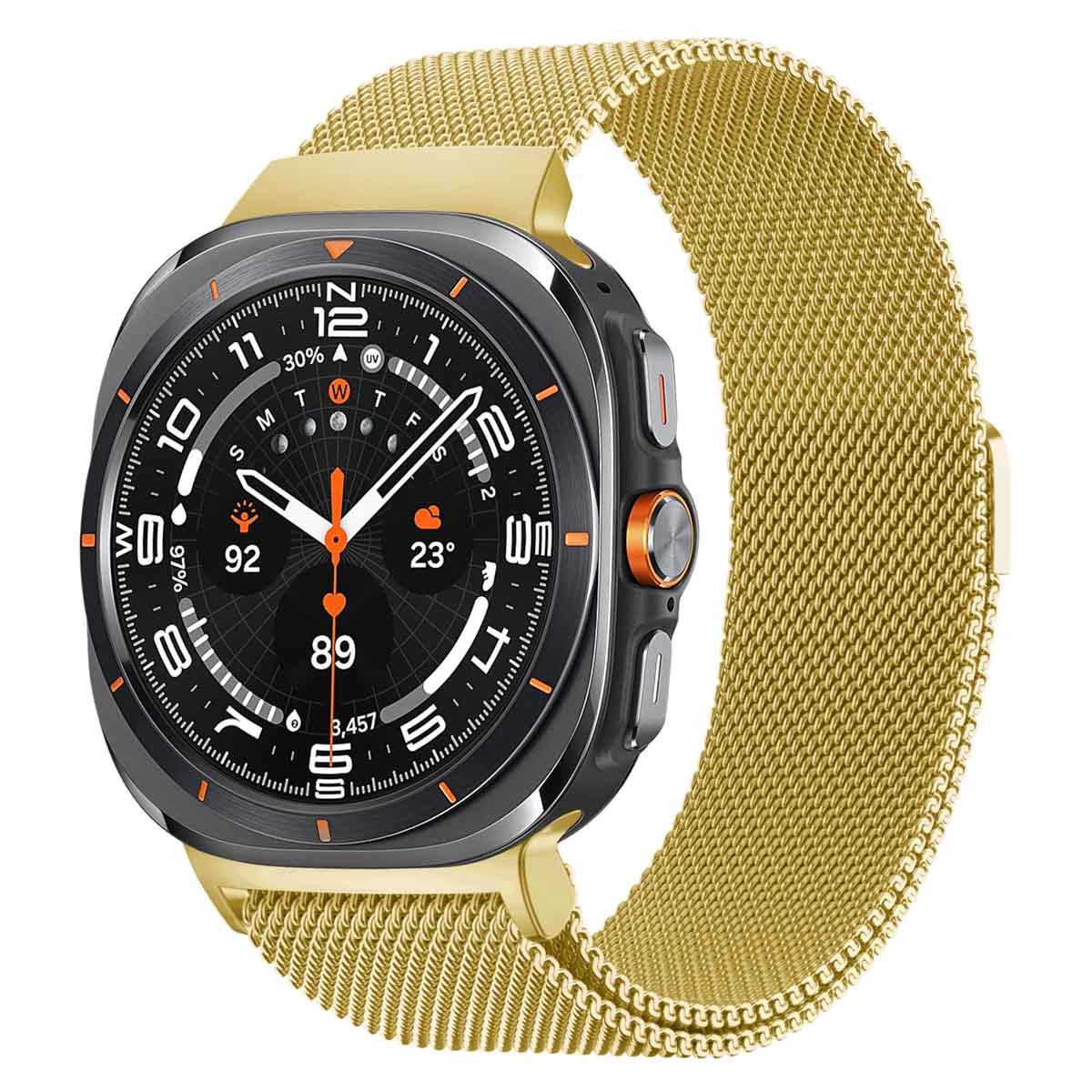 imoshion Bracelet magnétique milanais Samsung Galaxy Watch Ultra 2 (2026) / Ultra (2024/2025) - Doré