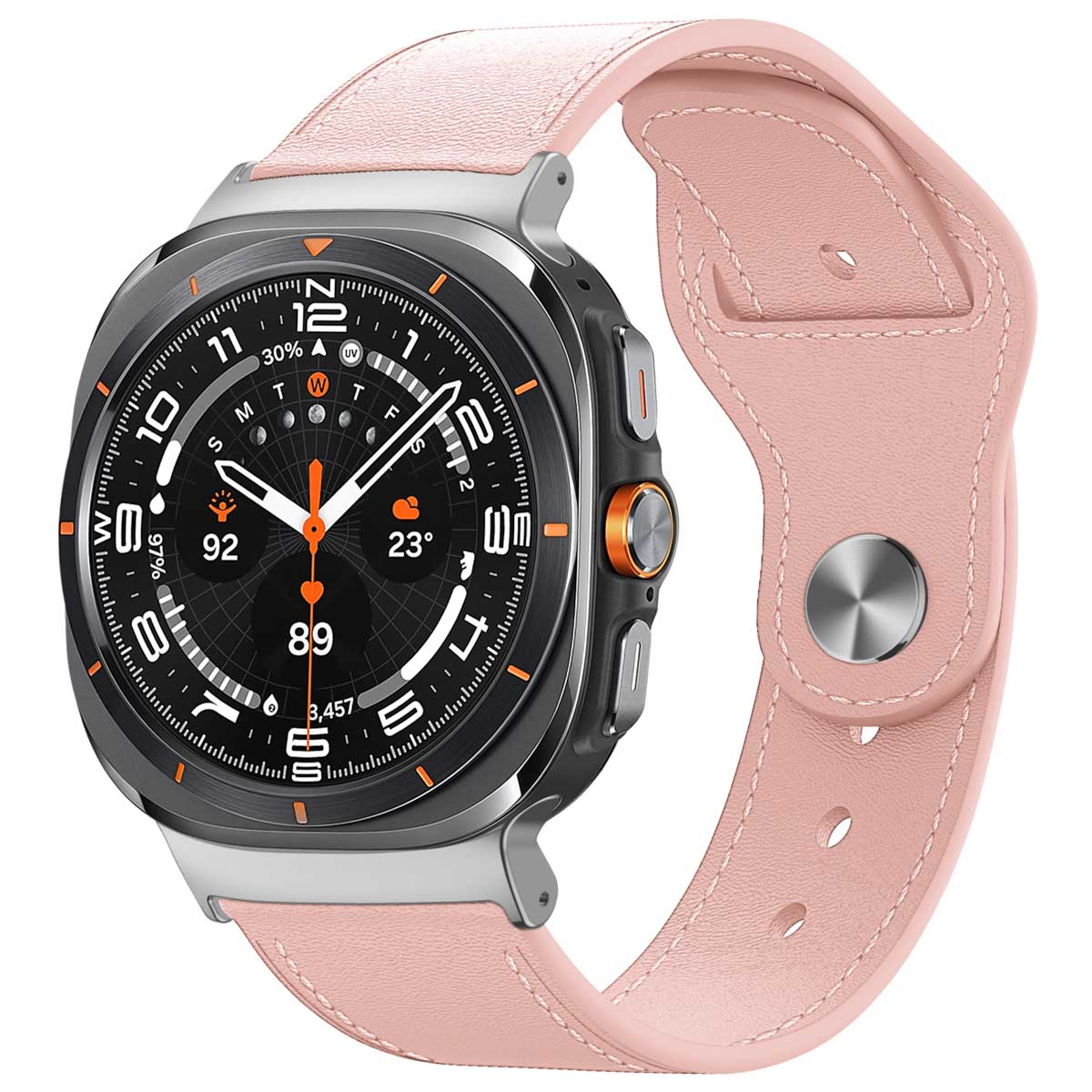 imoshion Bracelet cuir Samsung Galaxy Watch Ultra 2 (2026) / Ultra (2024/2025) - Rose