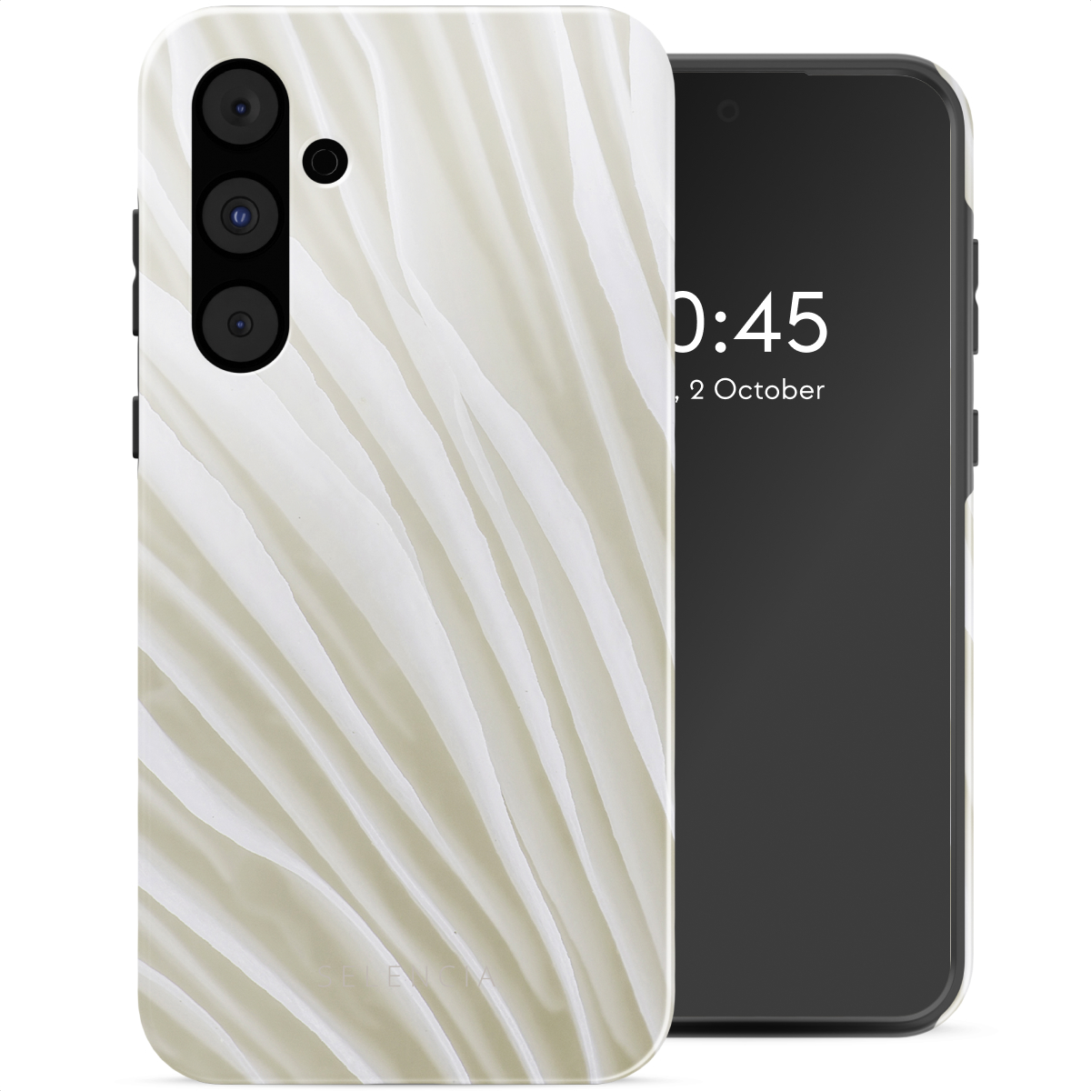 Selencia Coque arrière Vivid Samsung Galaxy A55 - Nature Light Brown