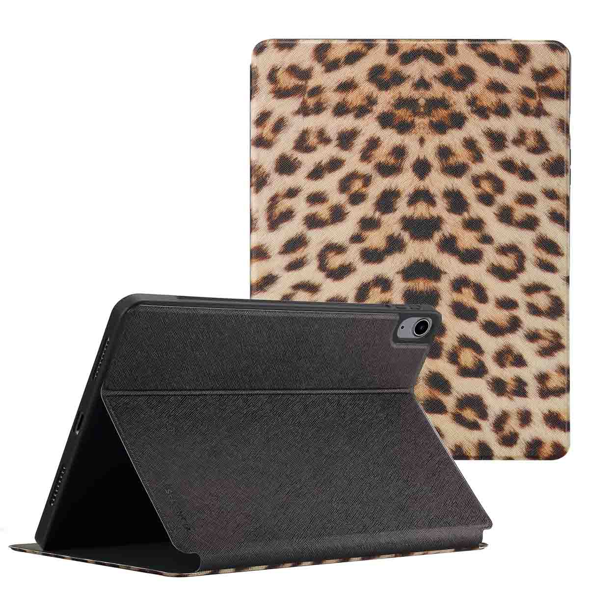 Selencia Coque tablette Vivid Apple iPad Air 11 pouces (2026) M4 / (2025) M3 / (2024) M2 / Air 5 (2022) / Air 4 (2020) - Wild Leo