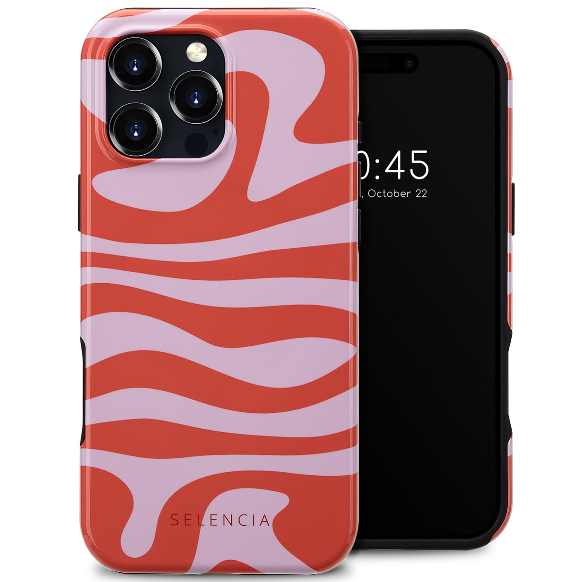 Selencia Coque arrière Vivid avec MagSafe Apple iPhone 16 Pro Max - Dream Swirl Pink