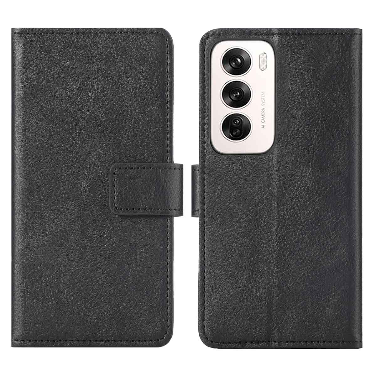 imoshion Luxe Bookcase voor de Oppo Reno 12 - Zwart