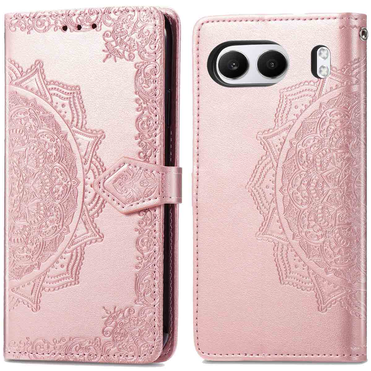imoshion Mandala Bookcase voor de OnePlus Nord 4 - Rosé Goud