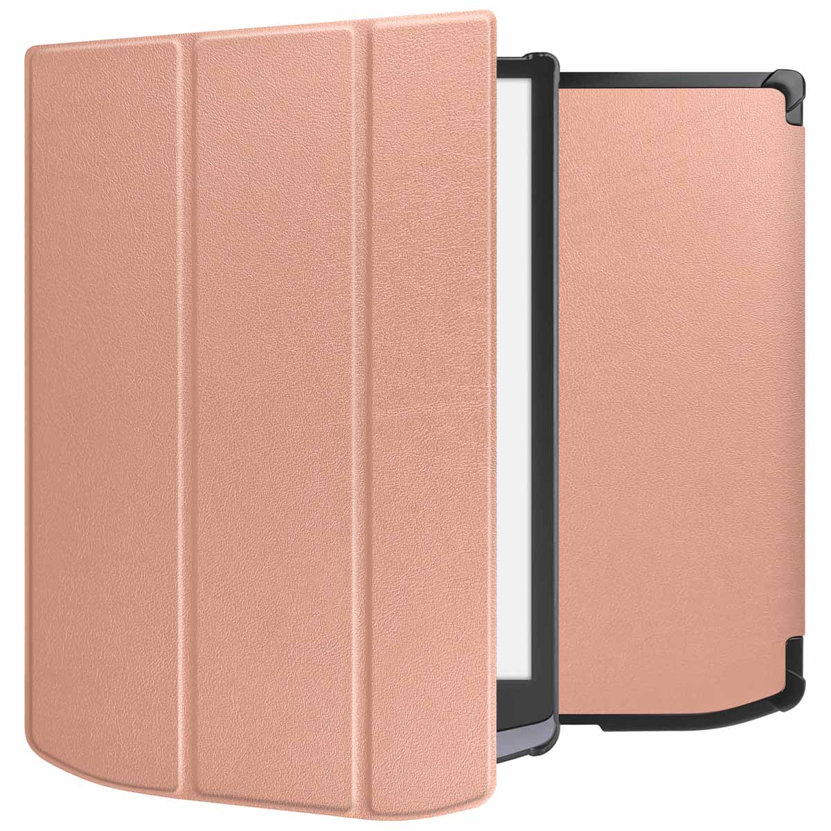 imoshion Slim Hard Case Bookcase voor de Pocketbook InkPad X Pro - Rosé Goud