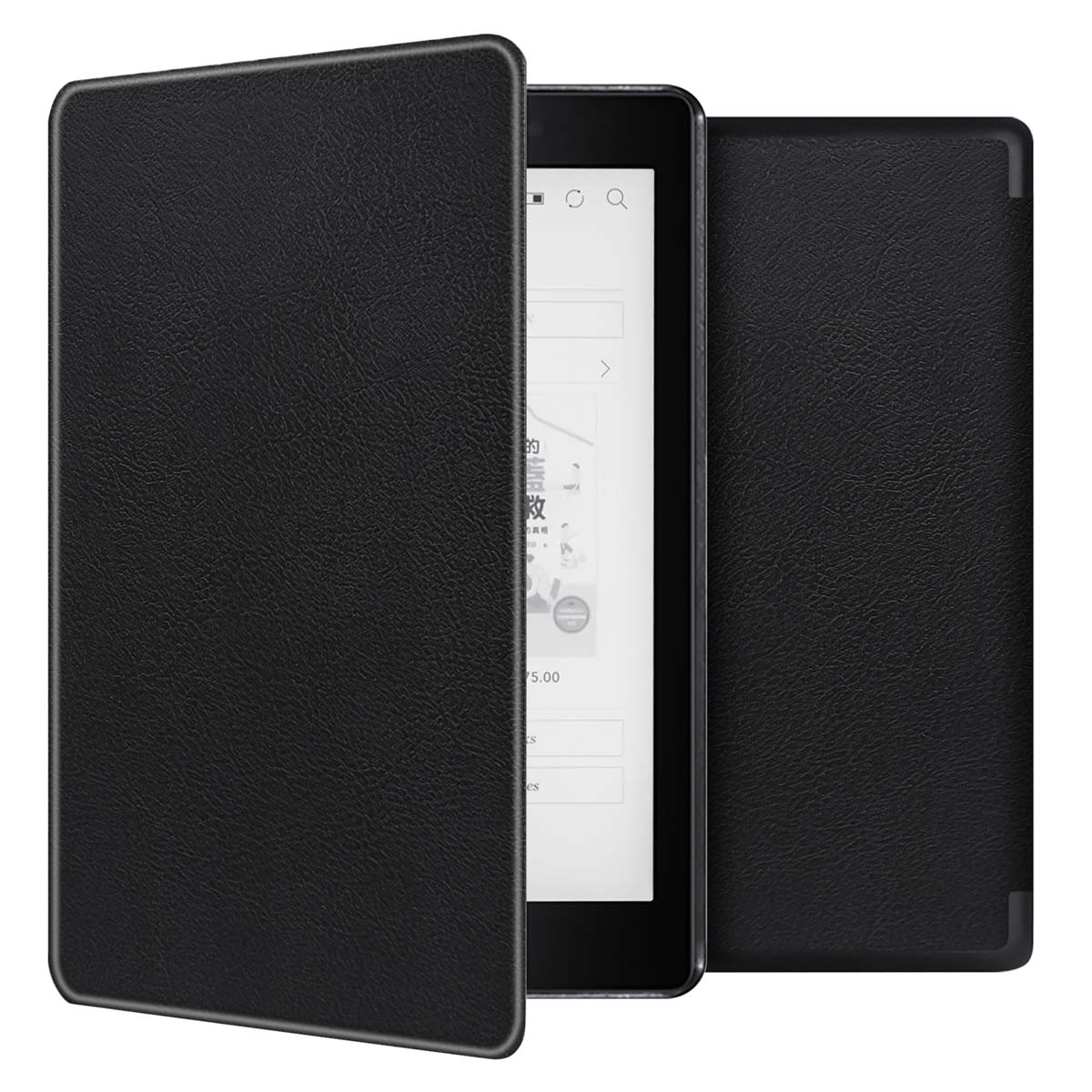 imoshion Slim Hard Case Bookcase voor de Kobo Aura One - Zwart