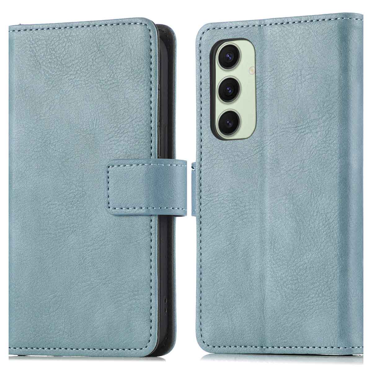 imoshion Luxe Bookcase voor de Samsung Galaxy S24 FE - Lichtblauw