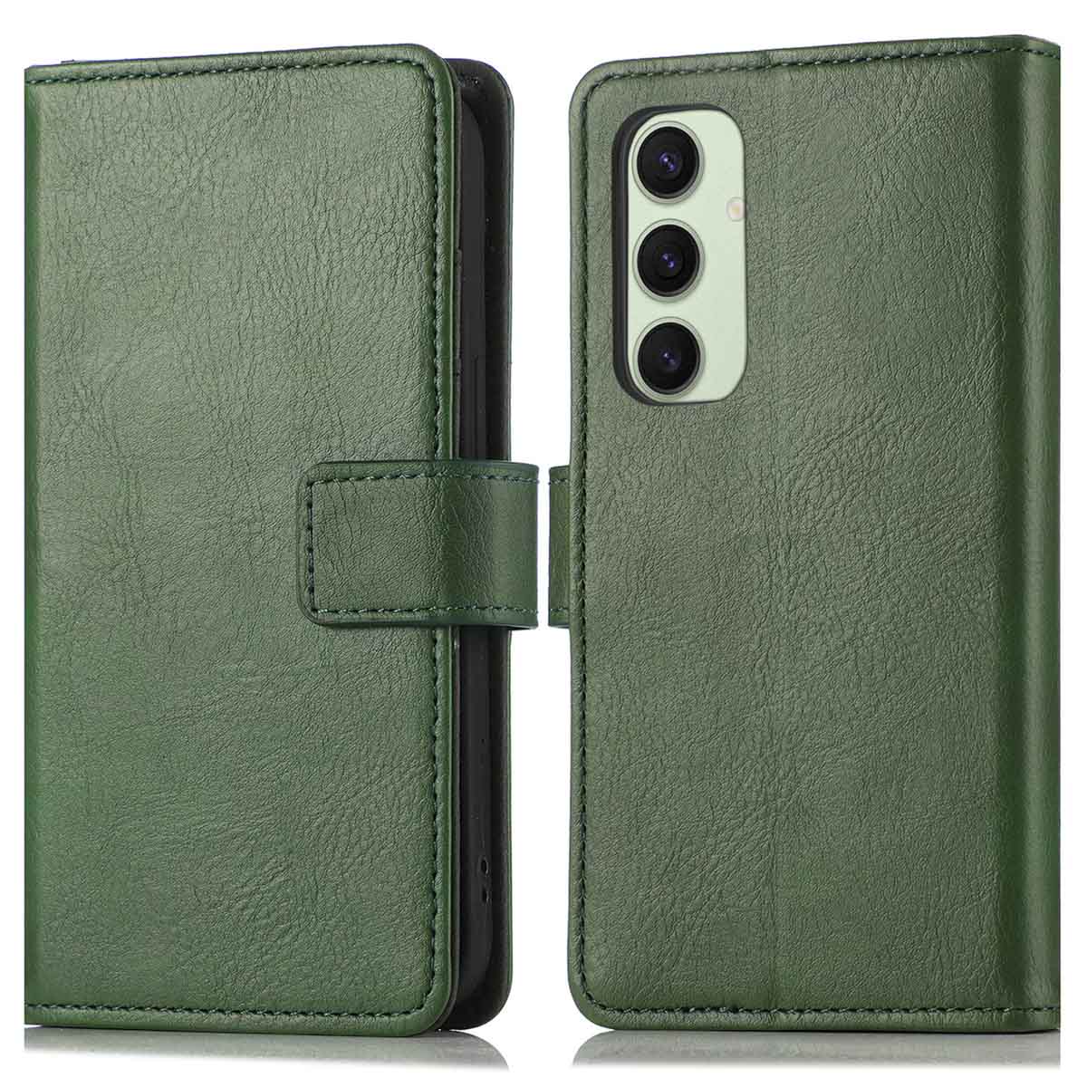 imoshion Luxe Bookcase voor de Samsung Galaxy S24 FE - Groen