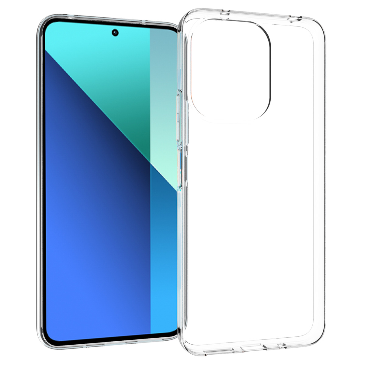 Accezz Clear TPU Backcover für das Xiaomi Redmi 13 4G - Transparent