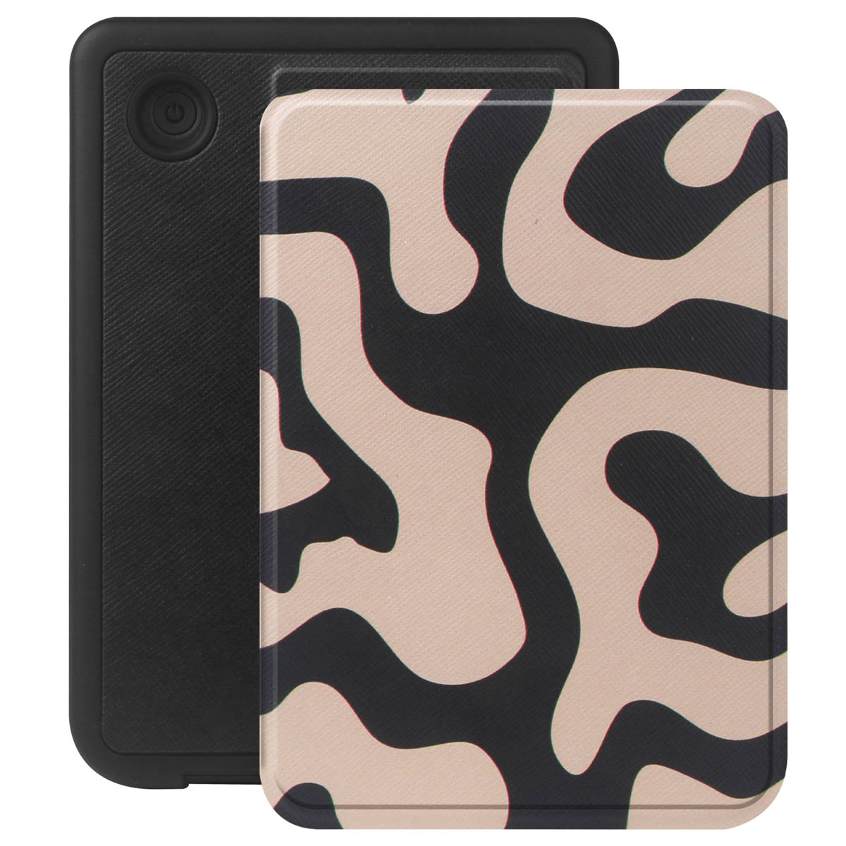Selencia Vivid Bookcase voor de Kobo Clara Colour / Clara BW - Art Wave Black