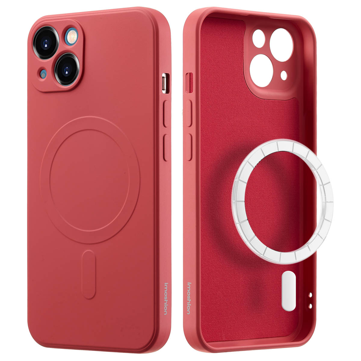 imoshion Coque Couleur avec MagSafe Apple iPhone 14 - Dusty Rose
