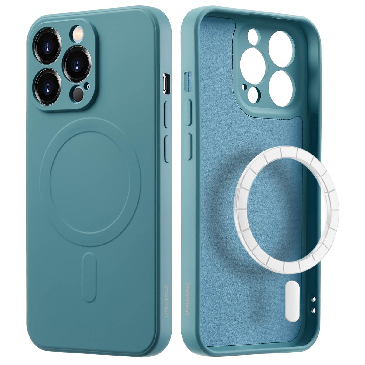 imoshion Color Backcover met MagSafe voor de Apple iPhone 14 Pro Max - Smoke Green