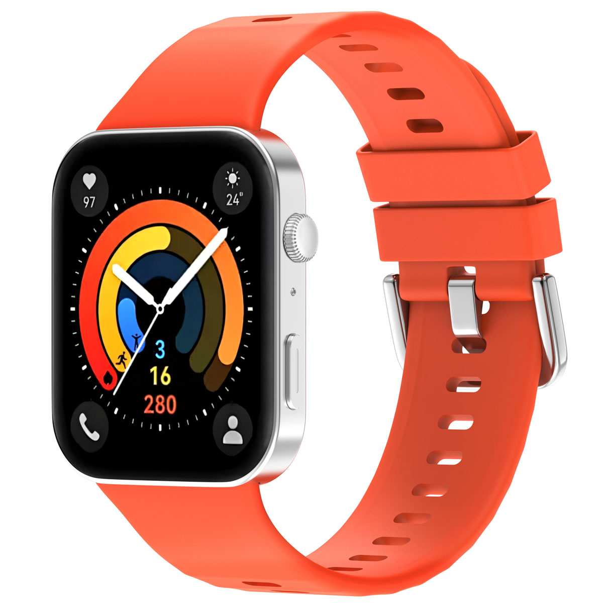 imoshion Bracelet silicone Huawei Watch Fit 3 - Orange