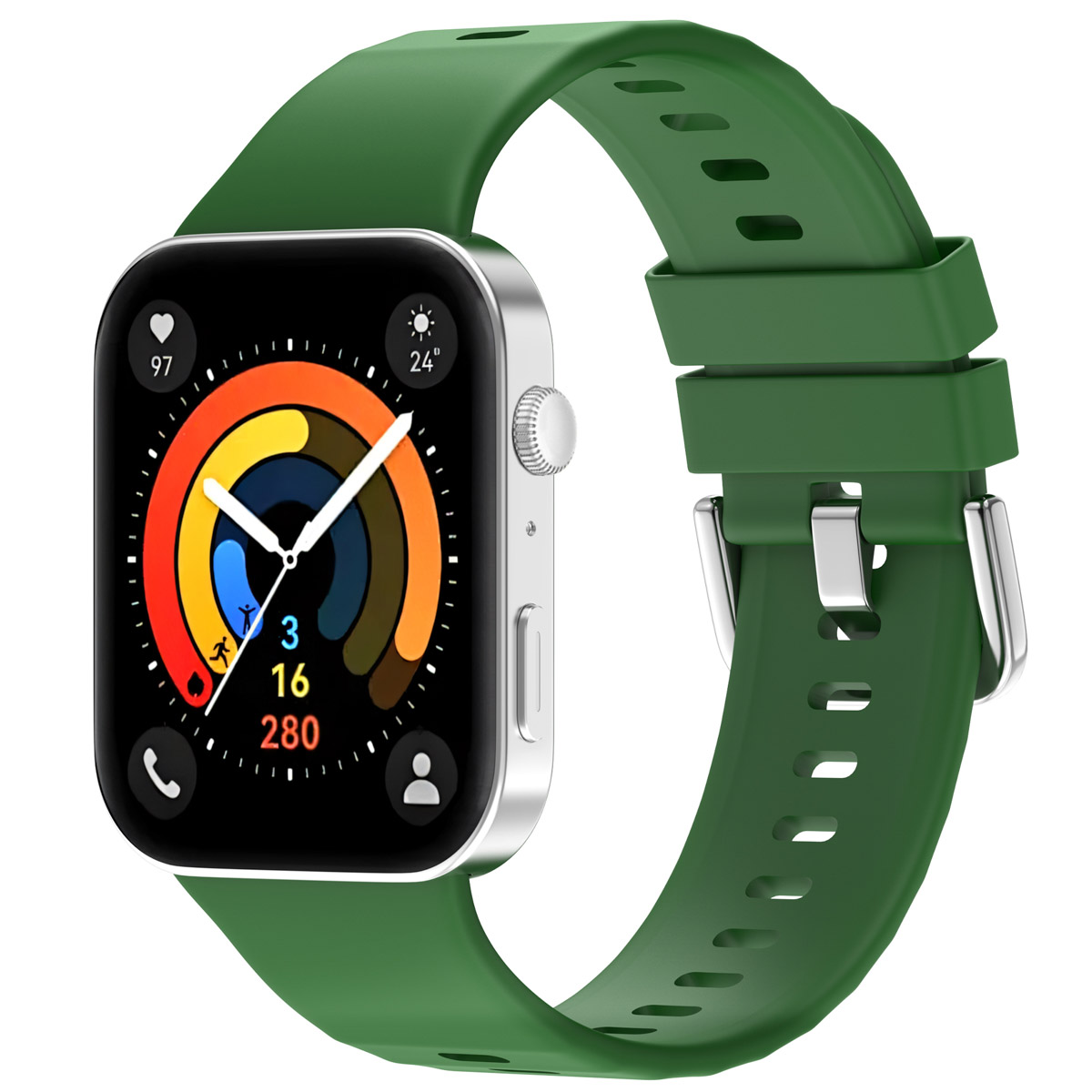 imoshion Bracelet silicone Huawei Watch Fit 3 - Vert