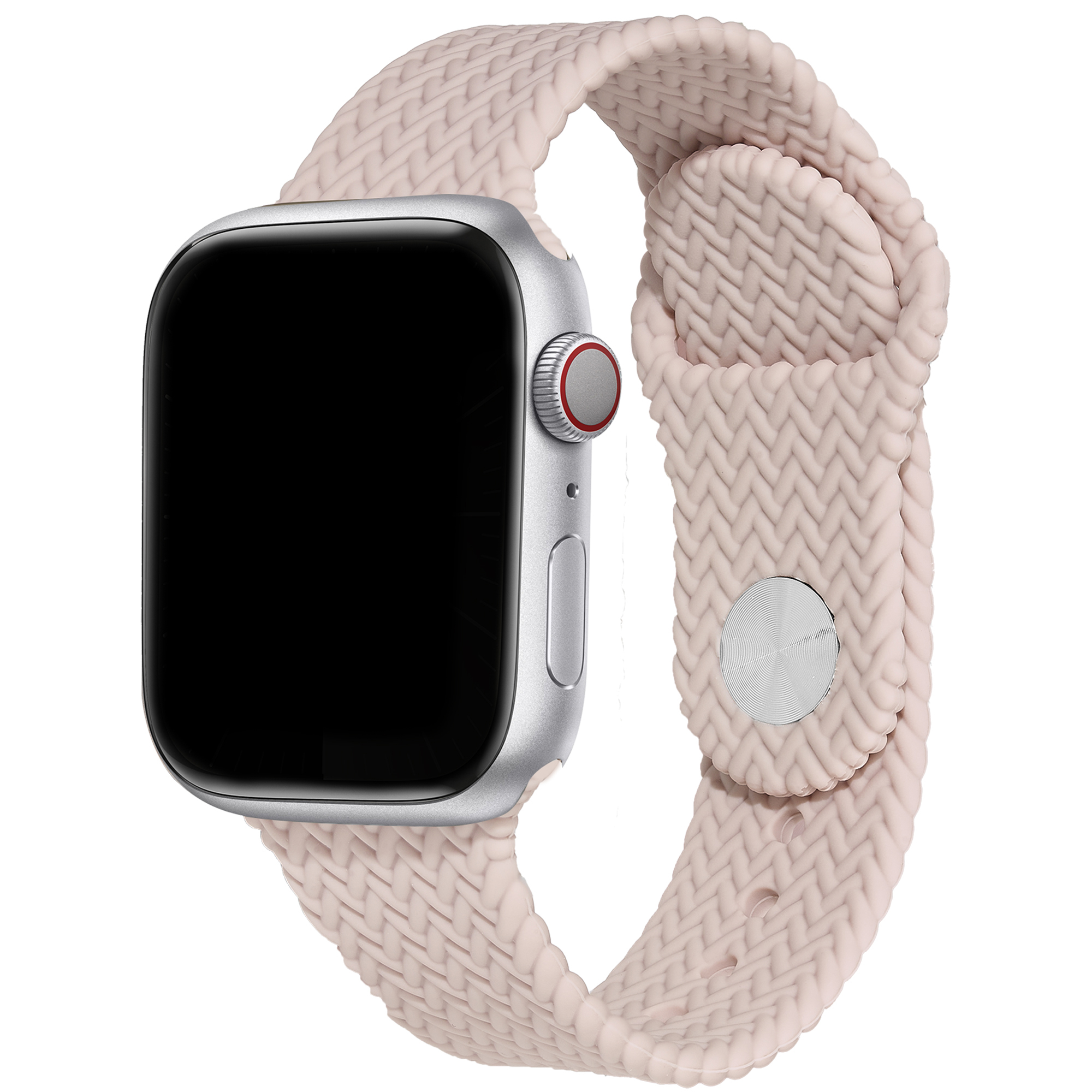 imoshion Bracelet tressé en silicone Apple Watch | 38/40/41/42 mm - Rose