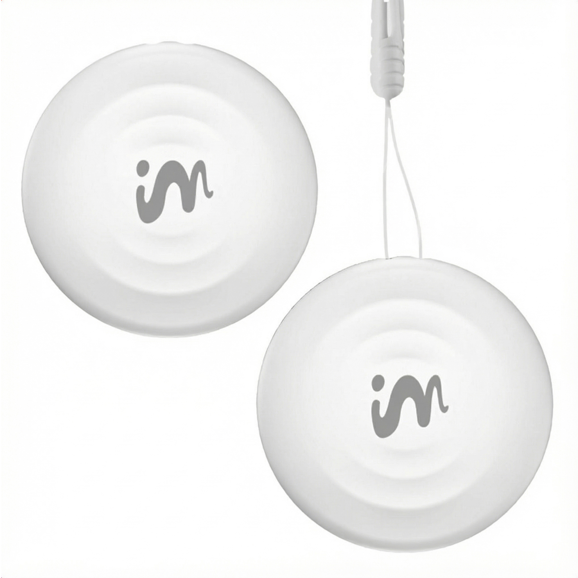 imoshion Wireless Tag - Bluetooth Tracker voor iOS - 2 pack - Wit