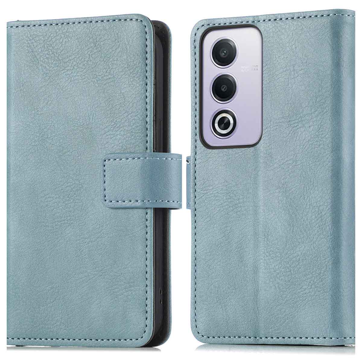 imoshion Luxe Bookcase voor de Oppo A80 5G - Lichtblauw